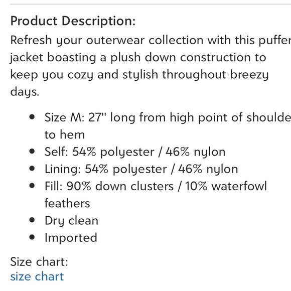 Cole Haan Puffer jacket - Picture 4 of 13